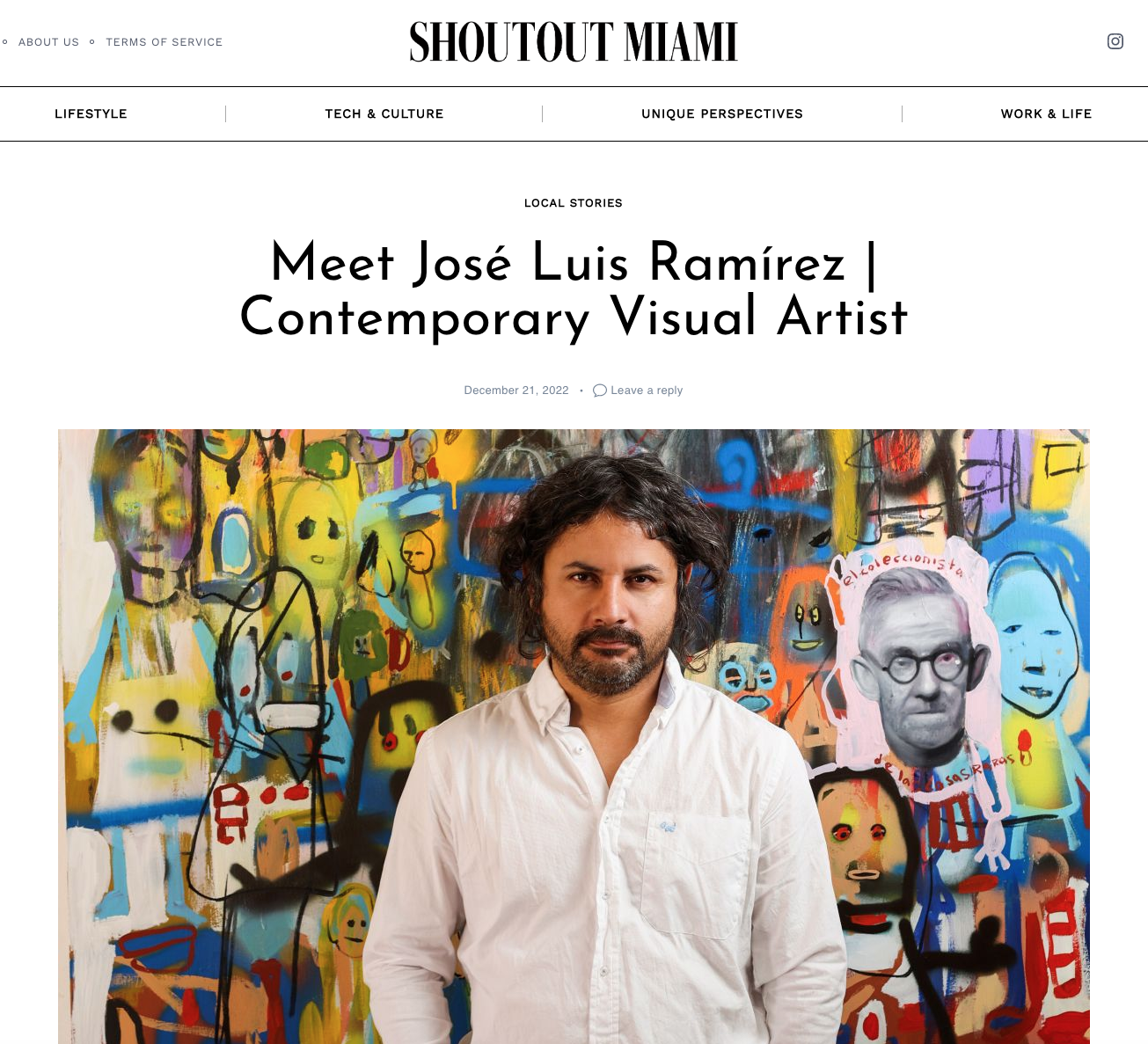 Meet José Luis Ramírez: Contemporary Visual Artist